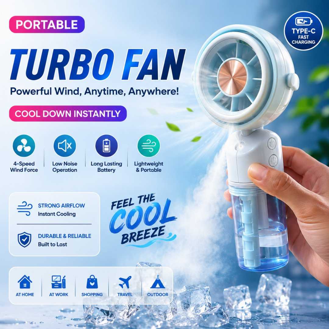 Rechargeable,mini,Handheld,spray,fan