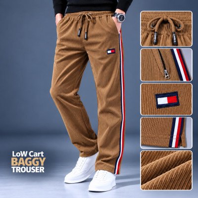 China coat Fabric low cut trouser