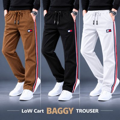China coat Fabric low cut trouser