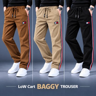 China coat Fabric low cut trouser