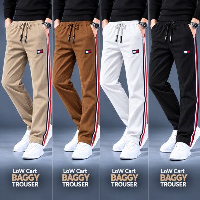 China coat Fabric low cut trouser